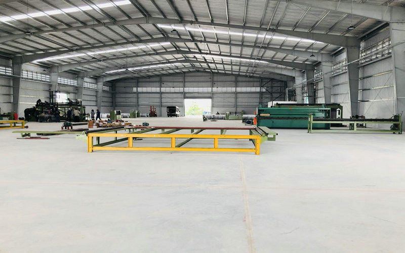 Jiangyin Sunrich Machinery Technology Co., LTD factory production line