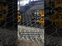 Gabion weaving machine