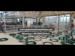 Servo motor controlled Gabion Mesh Machine