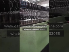 Three twist gabion mesh machine