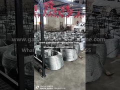 Automatic gabion mesh production machine