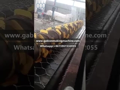 Automatic gabion box production line