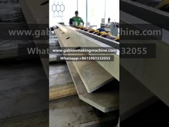 Automatic gabion  weaving machine