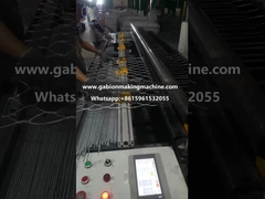 Automatic gabion box machine line