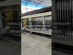 Gabion mesh machine line
