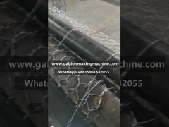 Automatic gabion box machine