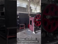 2025 Latest Model High-Speed Gabion Mesh Twisting Machine With Servo motor