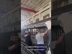 High Speed servo motor gabion mesh machine delivery to India