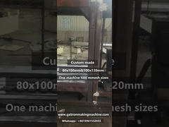 Automatic Gabion Mesh Machine with Customized Apertures | 80x100mm & 100x120mm