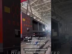 Indian Customer Operating High-Speed Gabion Mesh Machine | Riverbank Protection Project