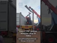 Latest CNC Gabion Mesh Machine Tested in India | Online Commissioning Success