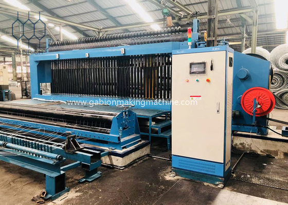 Buy Galvanized PVC Coated Gabion Mesh Machine With 4.0mm GI Wire For 4000mm online manufacture