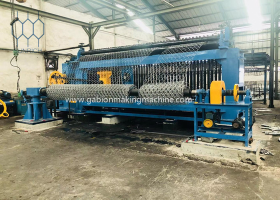 Buy 10-15m/min Double Twist Gabion Weaving Machine With 5500mm Width online manufacture