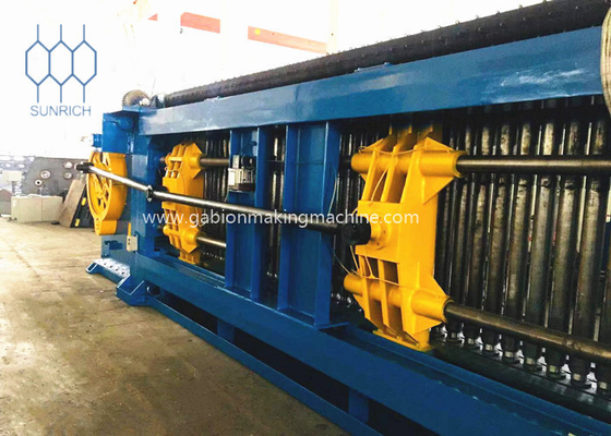 Buy Heavy Duty Double Block Gabion Netting Weaving Machine online manufacture
