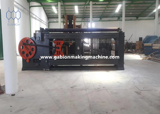 Buy PVC Coating Thickness Adjustable Mesh Length 2m-5m Gabion Machine online manufacture