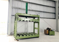 Zinc Coated Reno Gabion Mesh Press Machine / Gabion Mattress With Automatic Oil System