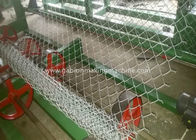 Professional Chain Link Mesh Machine , Diamond Mesh Fencing Machine For Road