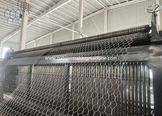 Buy Galvanized Steel Wire PVC Coated Wire Gabion Wire Mesh Machine online manufacture