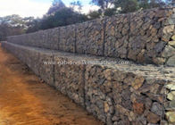 Twisted Gabion Box / Hot Dipped Galvanized Welded Wire Mesh For Flood