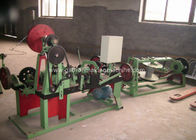 Automatic Barbed Wire Making Machine , PVC Coated Barbed Wire Fencing Machine