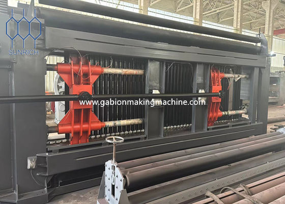 Buy 18000kg Gabion Machine Utilizing PVC Coated Wire to Manufacture Strong Wire Mesh Perfect for Retaining Walls and Riverbank Protection online manufacture