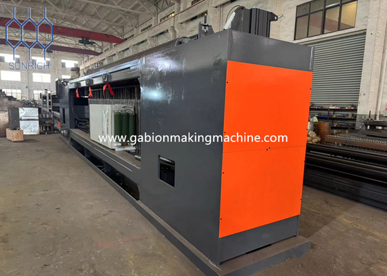 Buy GI Wire Gabion Machine High Output Servo Motor Control System online manufacture