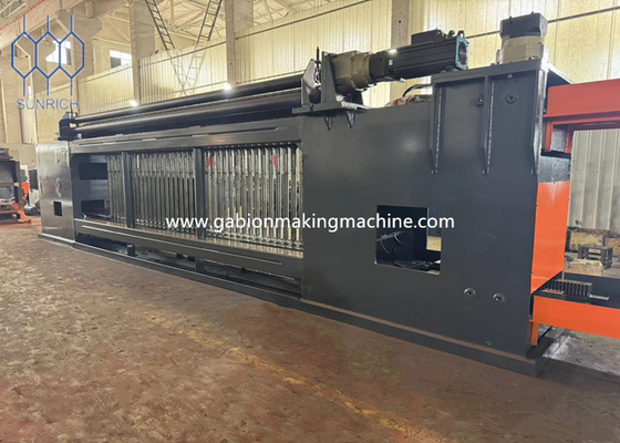 Buy 88x110mm Mesh Size Gabion Box Machine for Heavy-Duty Construction and 15T-18T Weight Capacity online manufacture