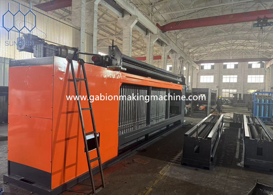 Buy Fully Automatic Gabion Machine Line From Wire Straightening to Packing -6 mm Wire Capacity online manufacture