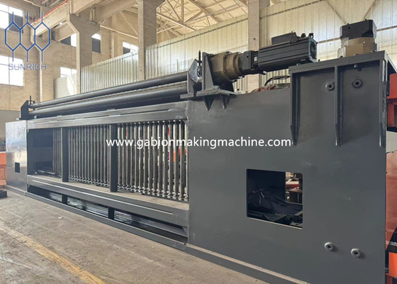 Buy Double Twist Gabion Mesh Machine With High Speed Weaving For Faster Production online manufacture