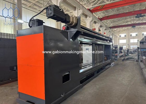 buy Servo Motor PLC Touch Screen Control System Gabion Machine Featuring Galvanized PVC Coated Mesh Size 100x120mm Precision online manufacture