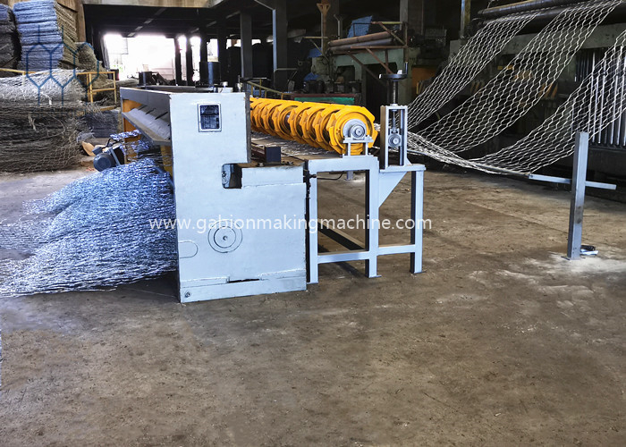 High Speed PLC Gabion Machine Line With Automated Wire Feeding