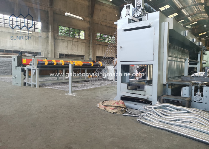 Galvanized 60mm Gabion Box Machine Rust Resistant