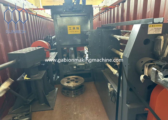 Oil Industries Hexagonal Hole Gabion Mesh Machine 88x110mm