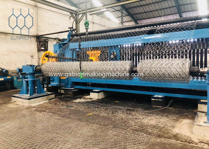 Hexagonal Hole Multifunctional Gabion Mesh Machine