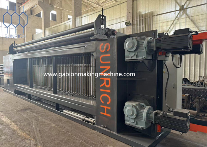 SRC-100-2 Fully Automated Gabion Mesh Production Line Weaving Width 4500mm