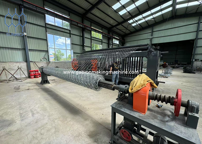 Fully Automated Gabion Box Machine Production Line For River Revetment ...