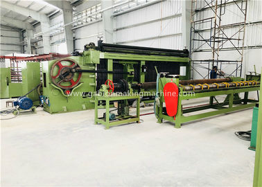 Automated Gabion Box Machine / Gabion Basket Machines for 80 X 100mm Mesh Size